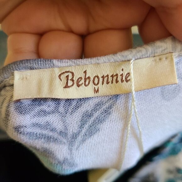 NWT Bebonnie Paisley Top - Picture 7 of 8